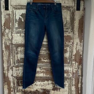 Articles Of Society Dark Blue Skinny Jeans, Size 27